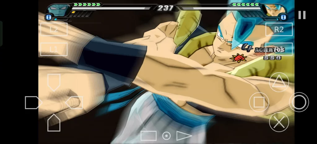 Gogeta BT3 PS2