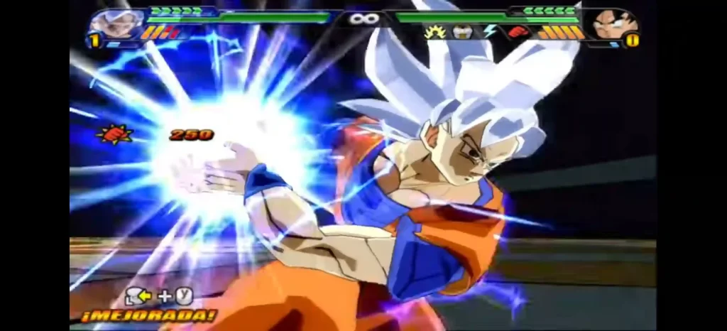 Goku MUI DBZ BT3 wii ISO 