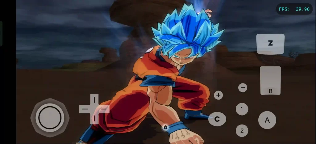 Goku Blue Wii DBZ BT3 