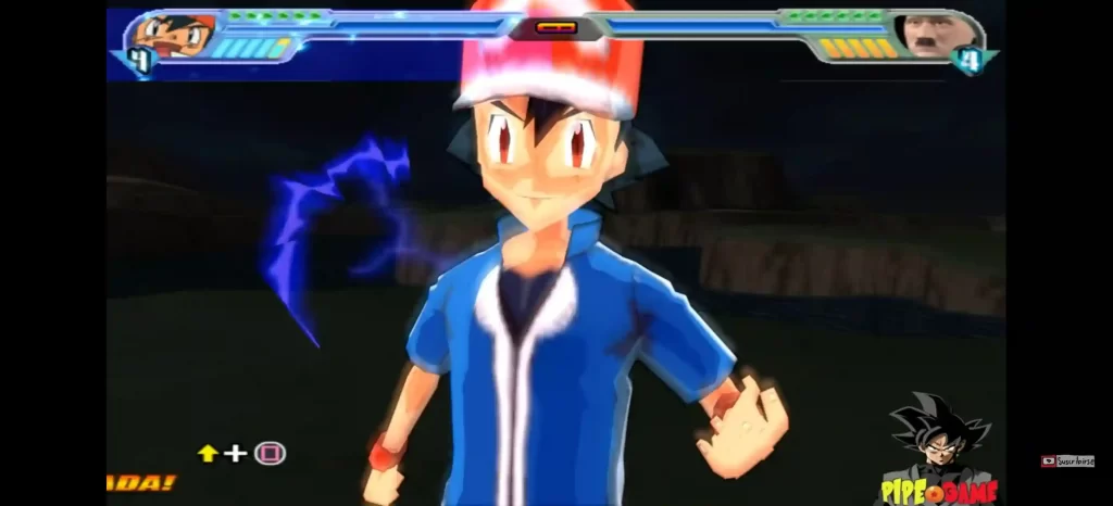 Ash Ketchum in DBZ 